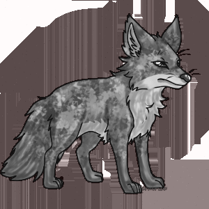 Sly grey glitched